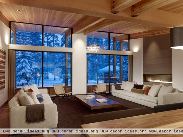 Sugar Bowl Residence - modern - living room - other metro