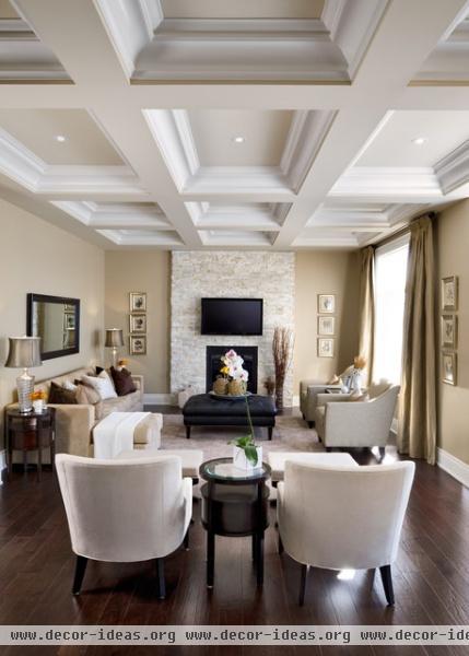 Jane Lockhart Interior Design - traditional - living room - toronto