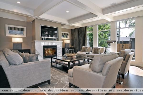 Living Room - contemporary - living room - calgary