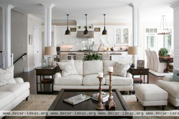 Barrie Residence - traditional - living room - toronto