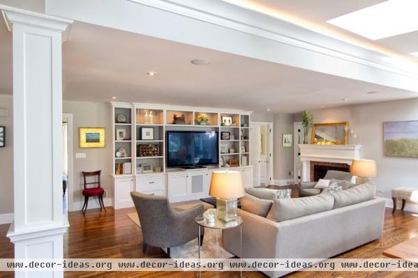 Classic Transformation - traditional - family room - new york Classic Transformation - traditional - family room - new york