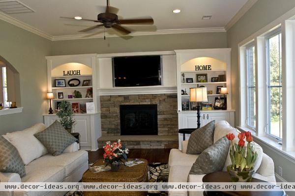 Ullswater - traditional - family room - raleigh