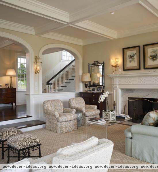 Villanova Residence - living room - traditional - living room - philadelphia