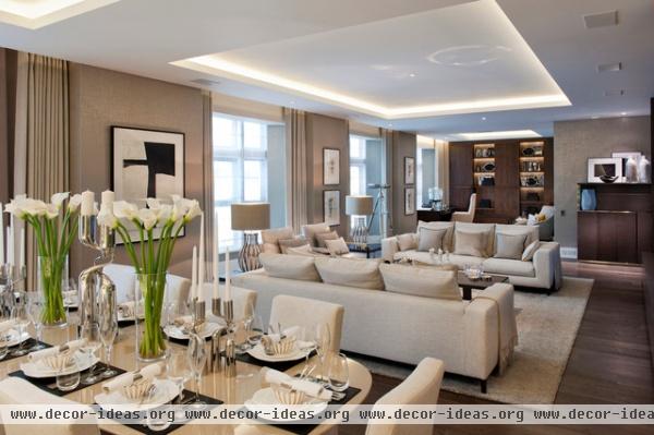 TRAFALGAR SQUARE - contemporary - living room - london