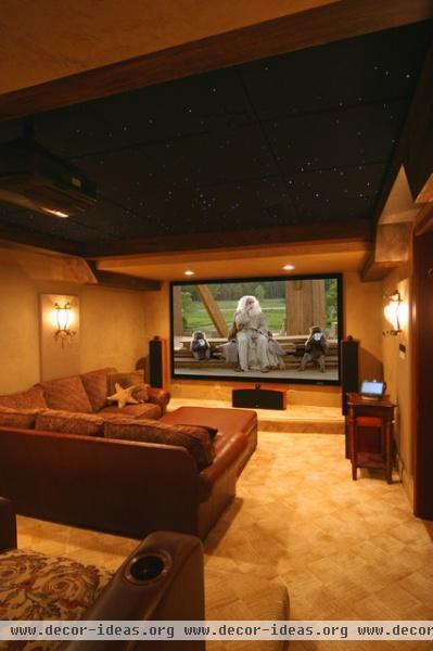 ... - contemporary - media room - dc metro