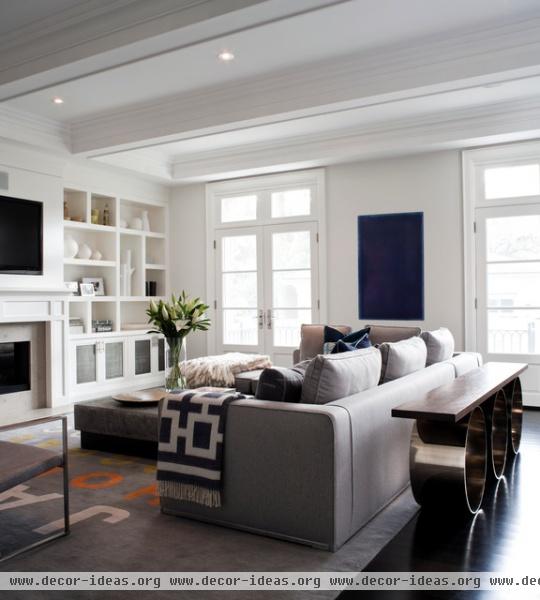 City Home - contemporary - living room - toronto