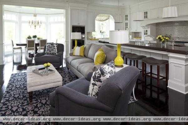 Parkwood Road Residence Living Room 2 - contemporary - living room - minneapolis