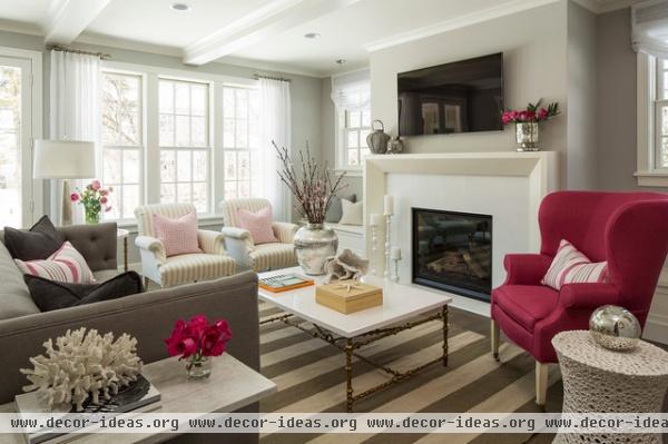 Kellogg Road Residence - traditional - living room - minneapolis