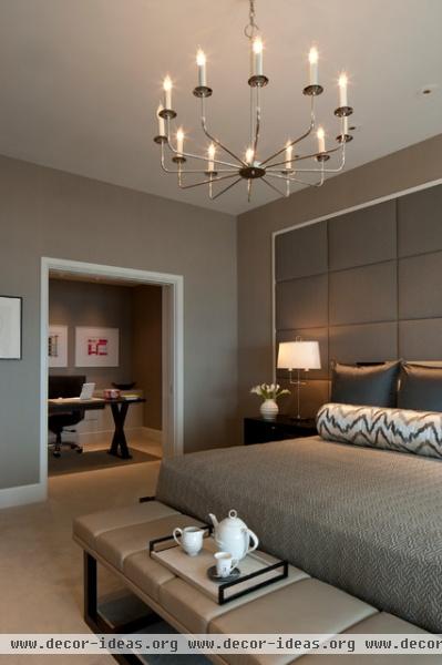 Delaware Place - contemporary - bedroom - chicago