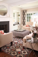 Rutledge House Edina - contemporary - living room - minneapolis