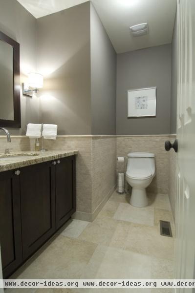 casual luxury - contemporary - bathroom - toronto