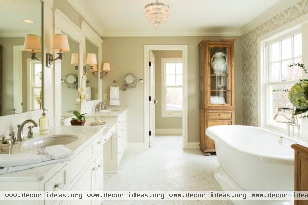 LAKE ELMO GREEK REVIVAL FARMHOUSE - traditional - bathroom - minneapolis