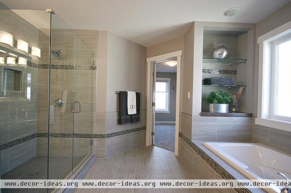 Cameron model Show Home - contemporary - bathroom - edmonton