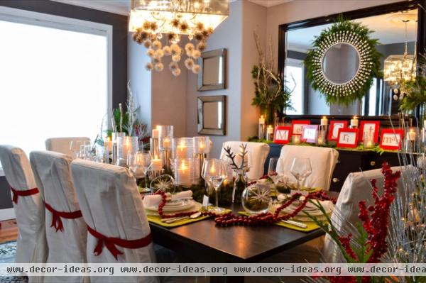 Homes for the Holidays 2012- Edmonton - traditional - dining room - edmonton