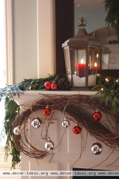 Our Living Room Mantel - Christmas 2010... - contemporary - living room - seattle