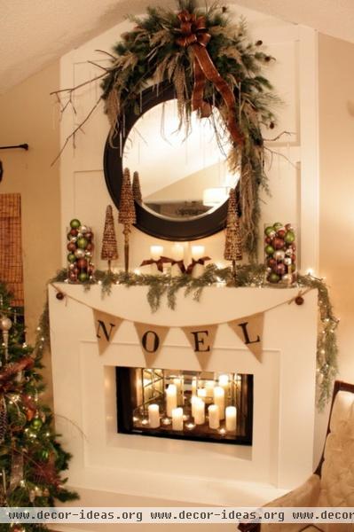 Christmas 2011 - eclectic - living room - kansas city