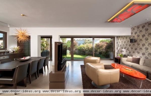 living room - eclectic - living room - other metro
