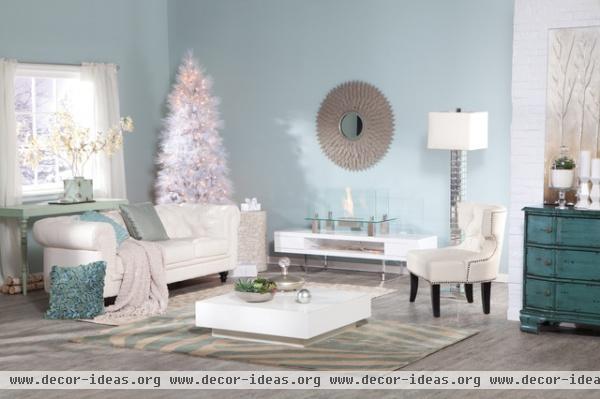 Home for the Holidays - traditional - living room -