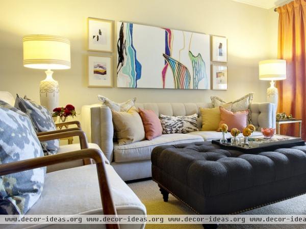 Eclectic Living Rooms  Domicile Interior Design : Designer Portfolio