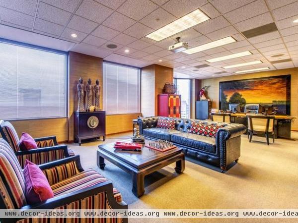 Eclectic Home Offices  S&K Interiors : Designer Portfolio