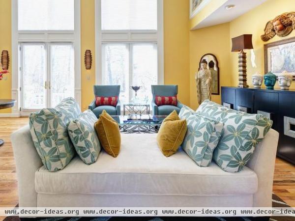 Eclectic Living Rooms  S&K Interiors : Designer Portfolio