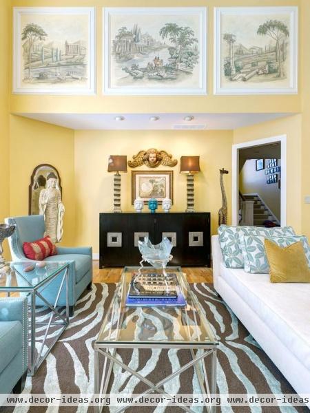 Eclectic Living Rooms  S&K Interiors : Designer Portfolio