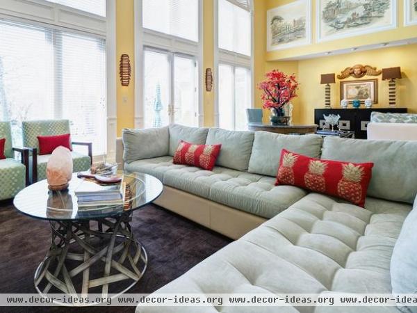 Eclectic Living Rooms  S&K Interiors : Designer Portfolio