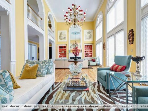 Eclectic Living Rooms  S&K Interiors : Designer Portfolio