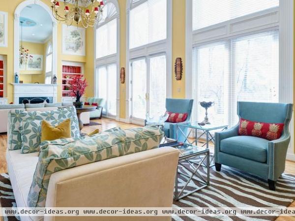 Eclectic Living Rooms  S&K Interiors : Designer Portfolio