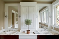 Farmhouse Reinterpreted - contemporary - bathroom - burlington