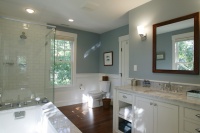 Cape Cod Renovation - Master Bath - traditional - bathroom - boston