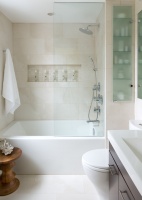 Small Space Bathroom - contemporary - bathroom - toronto