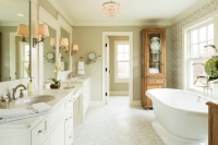 LAKE ELMO GREEK REVIVAL FARMHOUSE - traditional - bathroom - minneapolis