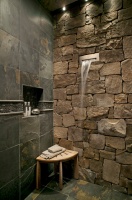 Classic Shake and Stone - traditional - bathroom - other metro