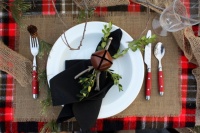 Winter Tablescape - traditional - dining room - kansas city