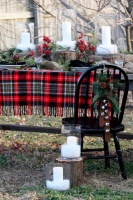 Winter Tablescape - traditional - dining room - kansas city