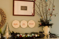 Christmas Decorations - eclectic - living room - huntington