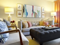 Eclectic Living Rooms  Domicile Interior Design : Designer Portfolio