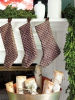 Simple Brown Stockings