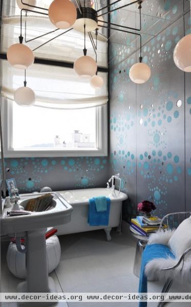 Soaking Bath by Emilie Munroe Interior Design and Willem Racke Studio Inc - contemporary - bathroom - san francisco