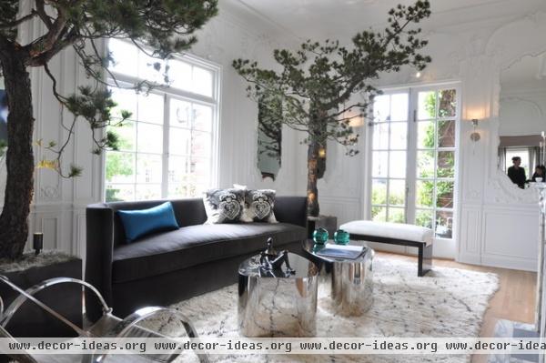 The Salon by Leverone Design - contemporary - living room - san francisco