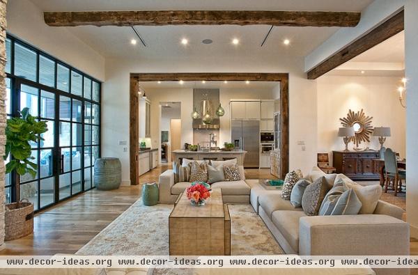 Cat Mountain Residence - modern - living room - austin