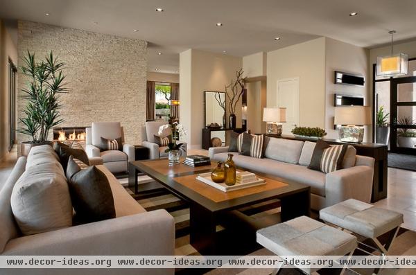 Ownby Design - contemporary - living room - phoenix
