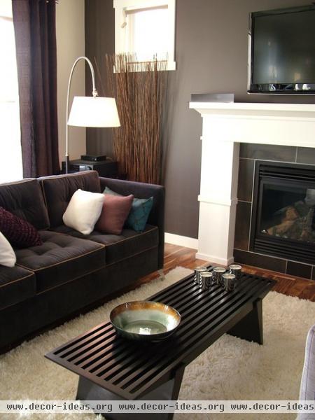 Distinguish great room - contemporary - living room - calgary