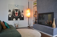 Dallas, TX: Stolp - modern - living room - dallas
