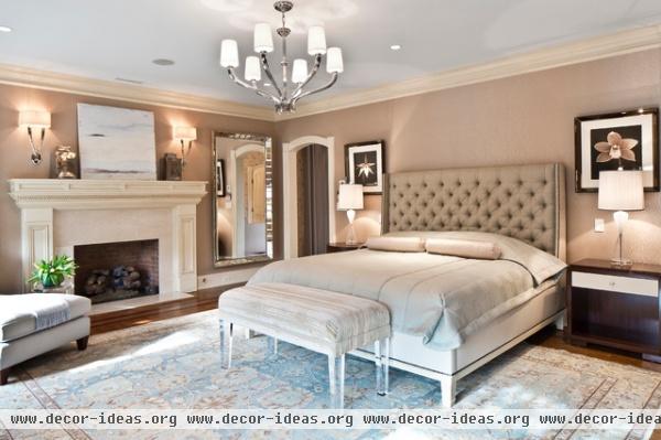 Armonk Luxurious Master Bedroom Suite - traditional - bedroom - new york