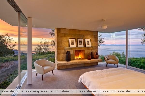 Carpinteria Foothills Residence - modern - bedroom - santa barbara