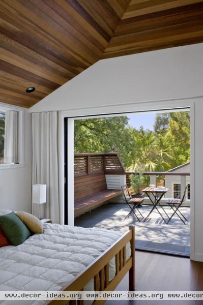 Addition/Remodel of Historic House in Palo Alto - contemporary - bedroom - san francisco