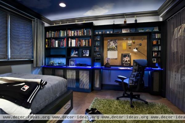 Teen Boy's Bedroom - contemporary - bedroom - san francisco