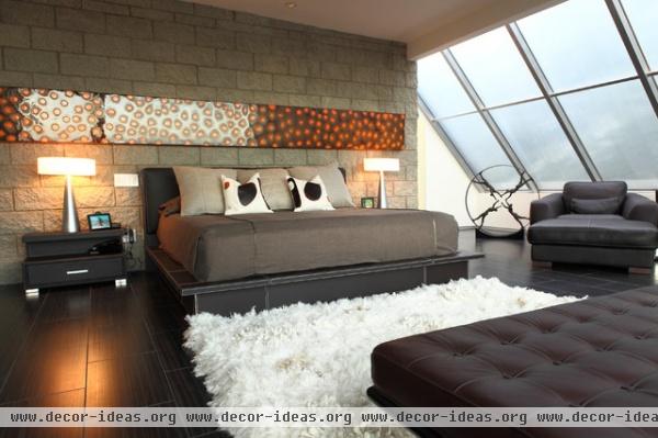 Fregolle Residence - contemporary - bedroom - los angeles